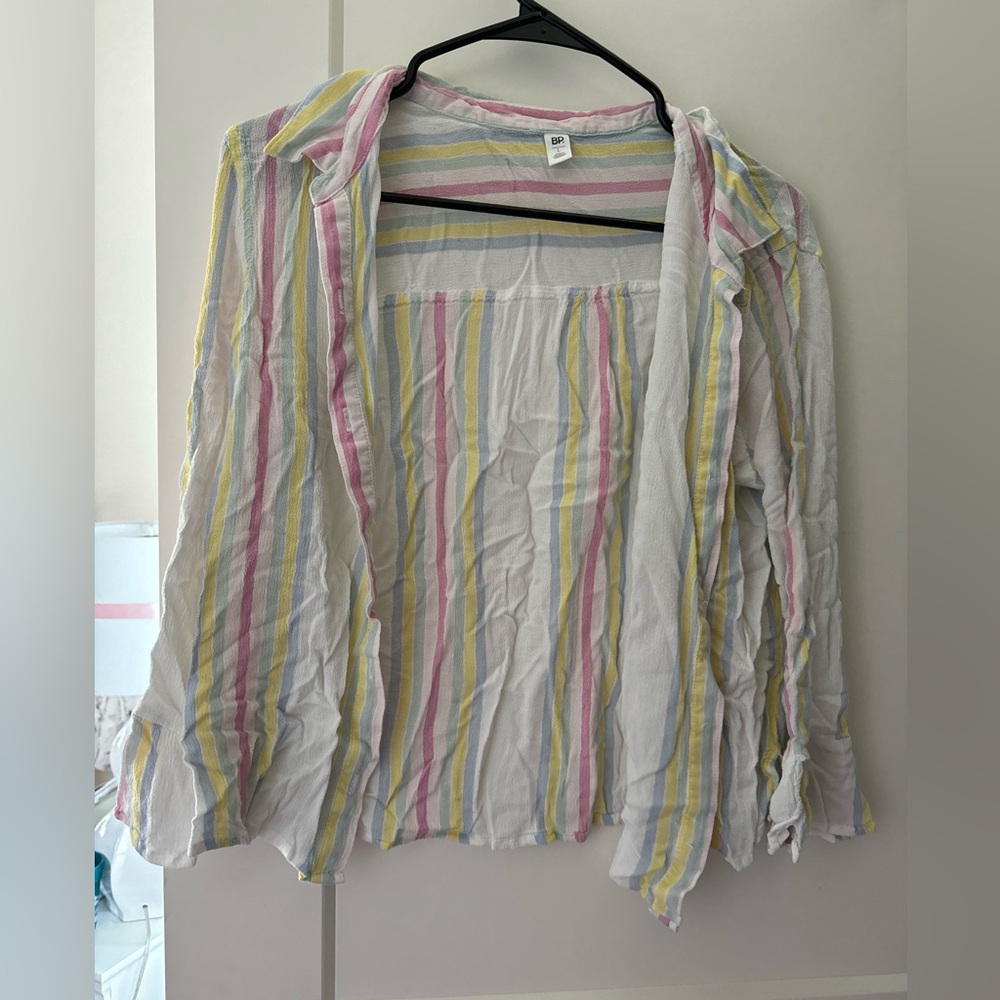 Button-down cover-up